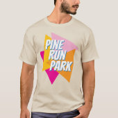 カラフルパインラン公園Tシャツ Tシャツ (正面)