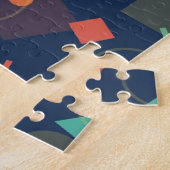 カラフルパターン不可 ジグソーパズル (側面)