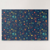 カラフルパターン不可 ジグソーパズル (横)