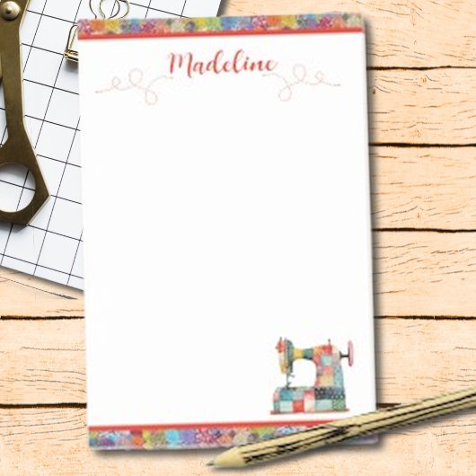 カラフルパッチワーク裁縫機 ポストイット