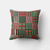 カラフルパッチワーク クッション (裏面)