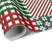 カラフルパッチワーク ラッピングペーパー (ロールコーナー)