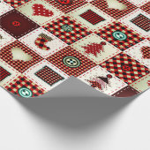 カラフルパッチワーク ラッピングペーパー (角)