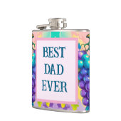 カラフルパパ最高の葡萄 フラスク (左)