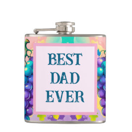 カラフルパパ最高の葡萄 フラスク