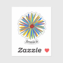 カラフルパーソナライズされたかわいらしモダン切り出し