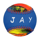 カラフルパーソナライズされた球 野球ボール (正面)