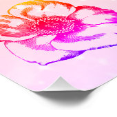 カラフルパーソナライズされた誕生日おめでとう ポスター (コーナー)