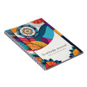 カラフルパーソナライズされた謝報 ノートブック (右側)