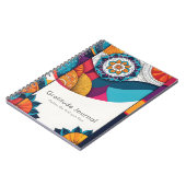 カラフルパーソナライズされた謝報 ノートブック (左側)