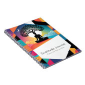 カラフルパーソナライズされた謝報 ノートブック (右側)