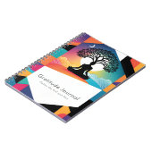 カラフルパーソナライズされた謝報 ノートブック (左側)