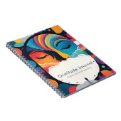 カラフルパーソナライズされた謝報 ノートブック (右側)