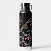 カラフルパーソナライズされた ウォーターボトル (背面)