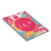 カラフルパーソナライズされた ノートブック (右側)