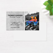 カラフルパーソナルトレーナーロゴ |ダンベル (デスク)