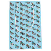 カラフルパーティースカル ミディアムペーパーバッグ (正面)