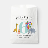 カラフルパーティー動物誕生会 フェイバーバッグ (正面)