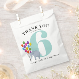 カラフルパーティー動物誕生会 フェイバーバッグ