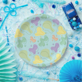 カラフルパーティー紙プレート ペーパープレート