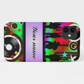 カラフルパーティー踊り Case-Mate iPhoneケース (裏面(横))