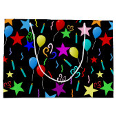 カラフルパーティー風船 ラージペーパーバッグ (裏面)