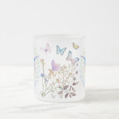 カラフルヒマワリ フロストグラスマグカップ (中央)