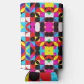 カラフルビットコ鮮やかイン(HD) スリム缶クーラー (裏面)