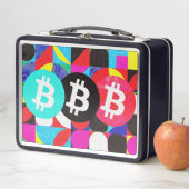 カラフルビットコ鮮やかイン(HD) メタルランチボックス (インサイチュ)