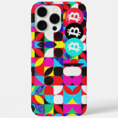 カラフルビットコ鮮やかイン(HD) Case-Mate iPhoneケース (裏面)