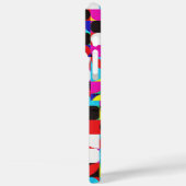 カラフルビットコ鮮やかイン(HD) Case-Mate iPhoneケース (裏面 / 左)