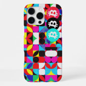 カラフルビットコ鮮やかイン(HD) iPhoneケース (裏面)