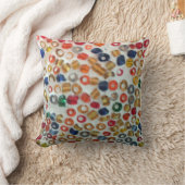 カラフルビーズ装飾用クッション クッション (ブランケット)