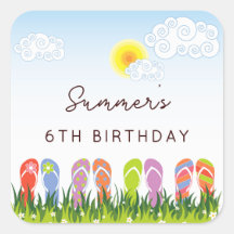 カラフルビーチサンダルおもしろい