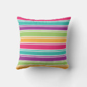 カラフルビーチサンダル装飾装飾用クッション クッション (裏面)