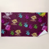 カラフルビーチタオル ビーチタオル (正面)