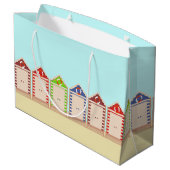 カラフルビーチハッツサマー  ラージペーパーバッグ (裏面アングル)