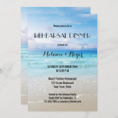 カラフルビーチリハーサルディナー招待状 招待状 (正面/裏面)