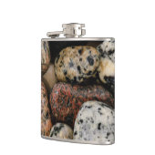 カラフルビーチ石 フラスク (左)