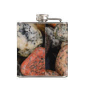 カラフルビーチ石 フラスク (裏面)