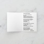 カラフルピエロカードとピエロの祈りの言葉! カード (内部)