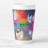 カラフルピエロ カフェラテマグ (正面)