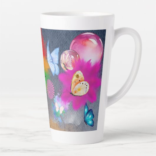 カラフルピエロ カフェラテマグ (右)