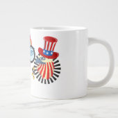 カラフルピエロ ジャンボコーヒーマグカップ (右)
