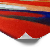 カラフルファインアートプリント – 美しいポートレート ポスター (角)