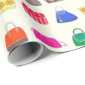 カラフルファッション ラッピングペーパー (ロールコーナー)