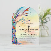 カラフルファミリーツリーファミリー懇親会 招待状 (スタンド正面)