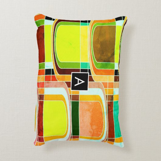 カラフルファンキーレトロインスパイア アクセントクッション (裏面(縦))
