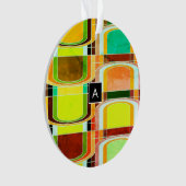 カラフルファンキーレトロインスパイア オーナメント (正面)