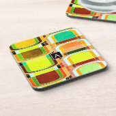 カラフルファンキーレトロインスパイア コースター (左側)